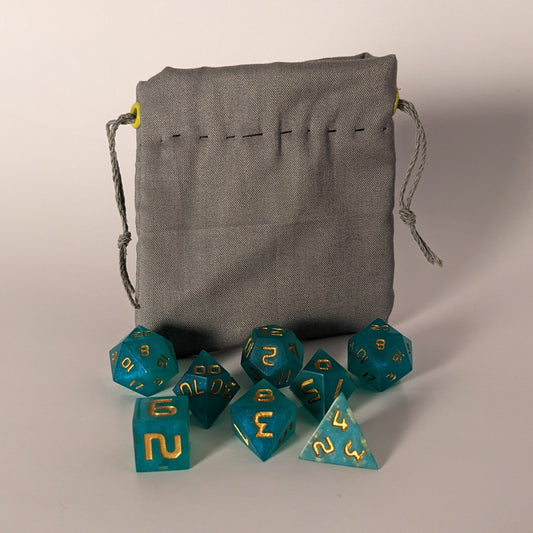 Hand Crafted Dice Bag