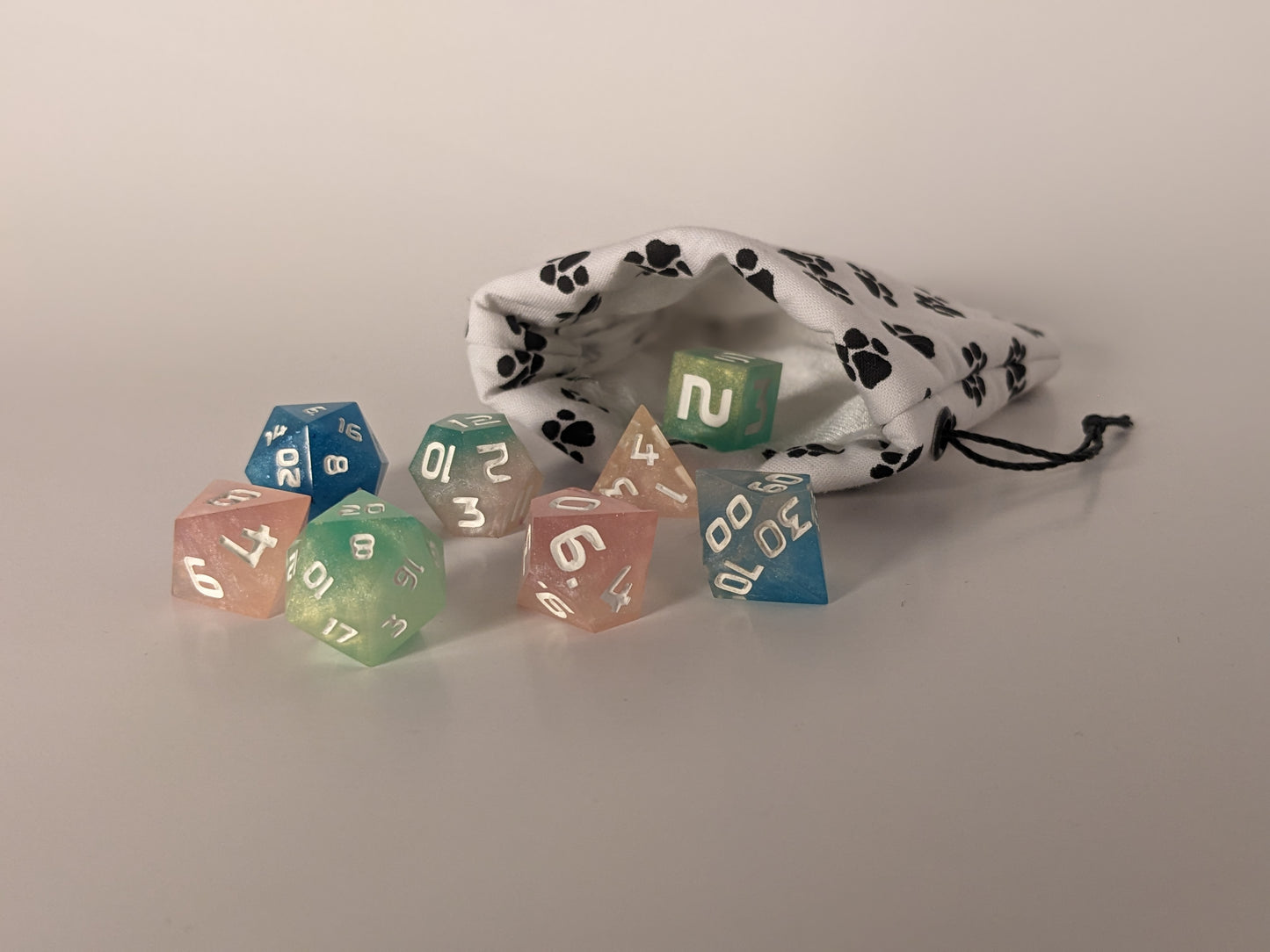 Hand Crafted Dice Bag