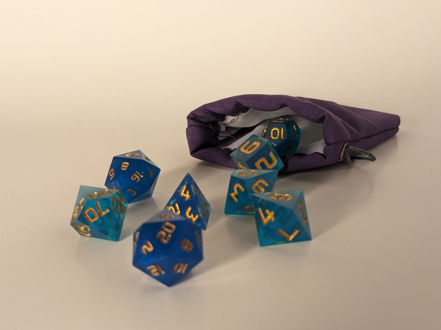 Hand Crafted Dice Bag