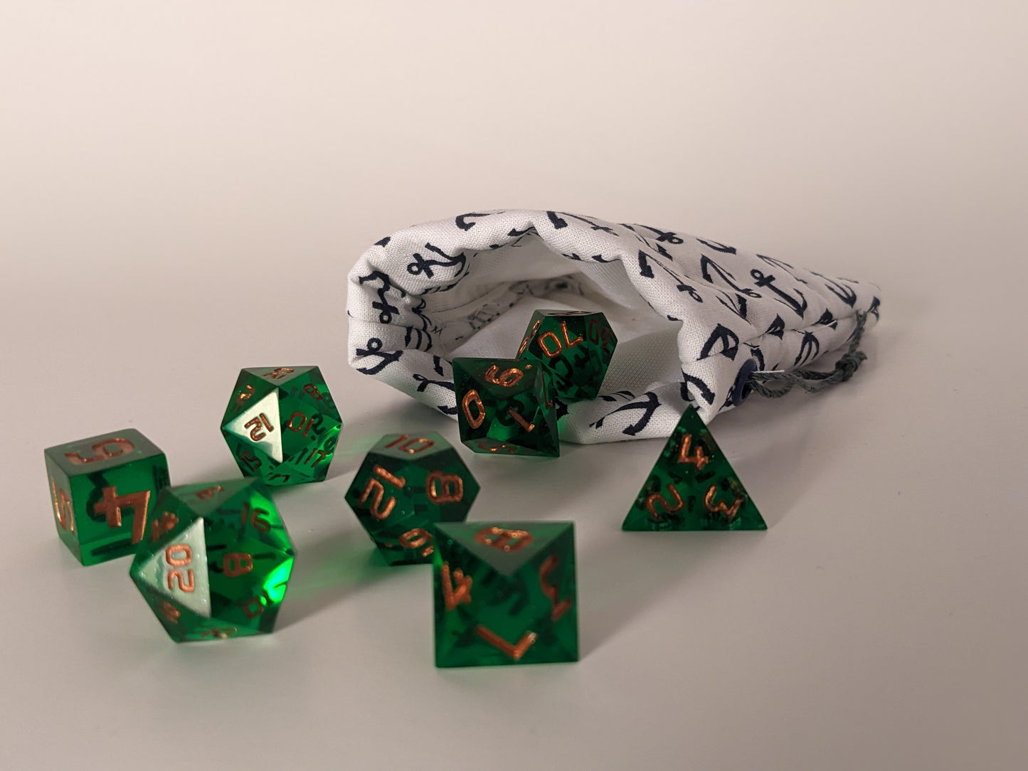 Hand Crafted Dice Bag